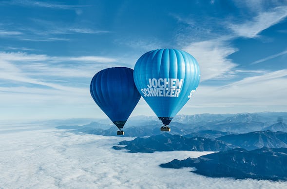 Morgendliche Ballonfahrt