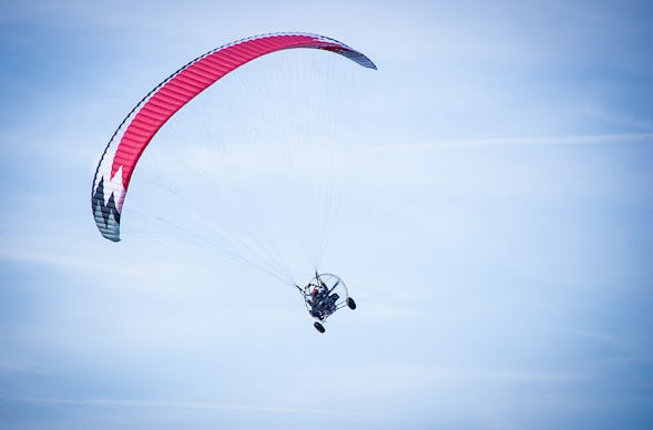 Motorgleitschirm fliegen Gaweinstal