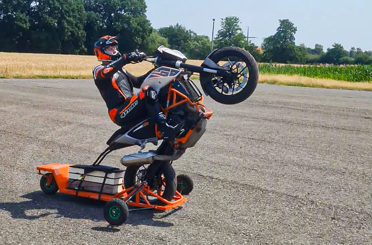 Motorrad Stunt Training Lübbecke - 2