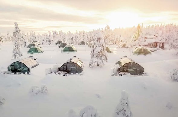 Nordlichtabenteuer im Glasiglu für 2 (3 Nächte)