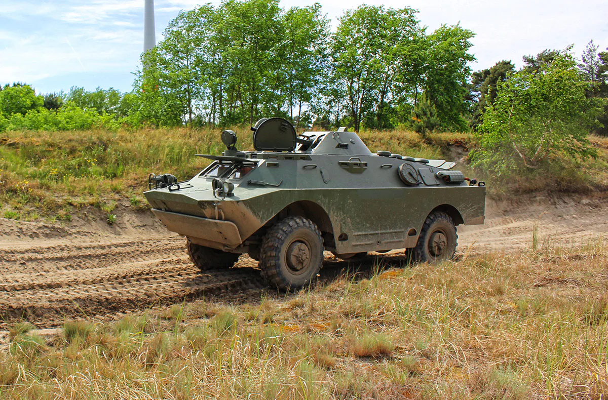 Radpanzer fahren Mahlwinkel - 3
