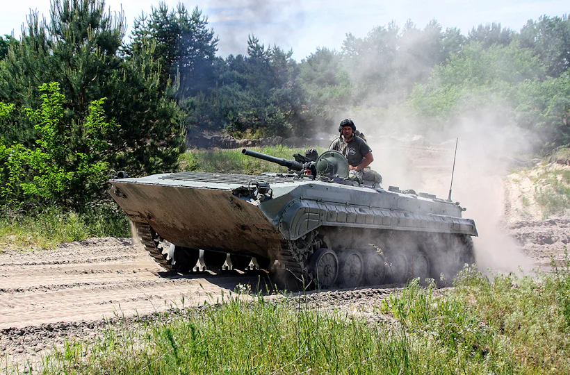 Panzer fahren Mahlwinkel