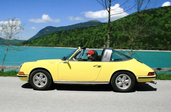 Oldtimer fahren für 2 München (Porsche 911 Targa)
