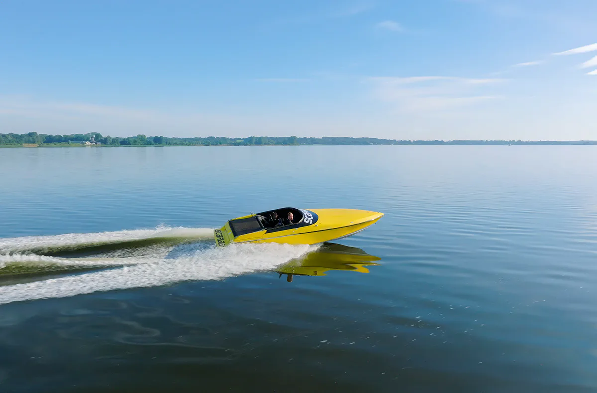 Sportboot fahren Schleswig - 2