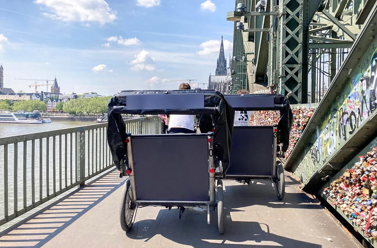 Rikscha Tour in Köln (1 Stunde) - 3