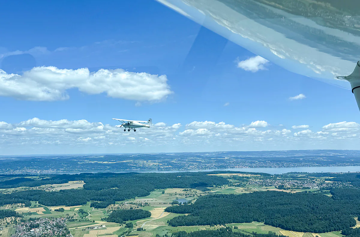 Rundflug Ultraleichtflugzeug Raum Bodensee (1 Std.) - 2
