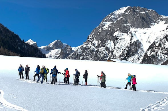 Schneeschuh wandern Lungötz für 2