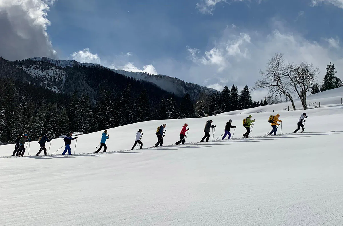 Schneeschuh wandern Lungötz im Lammertal - 2