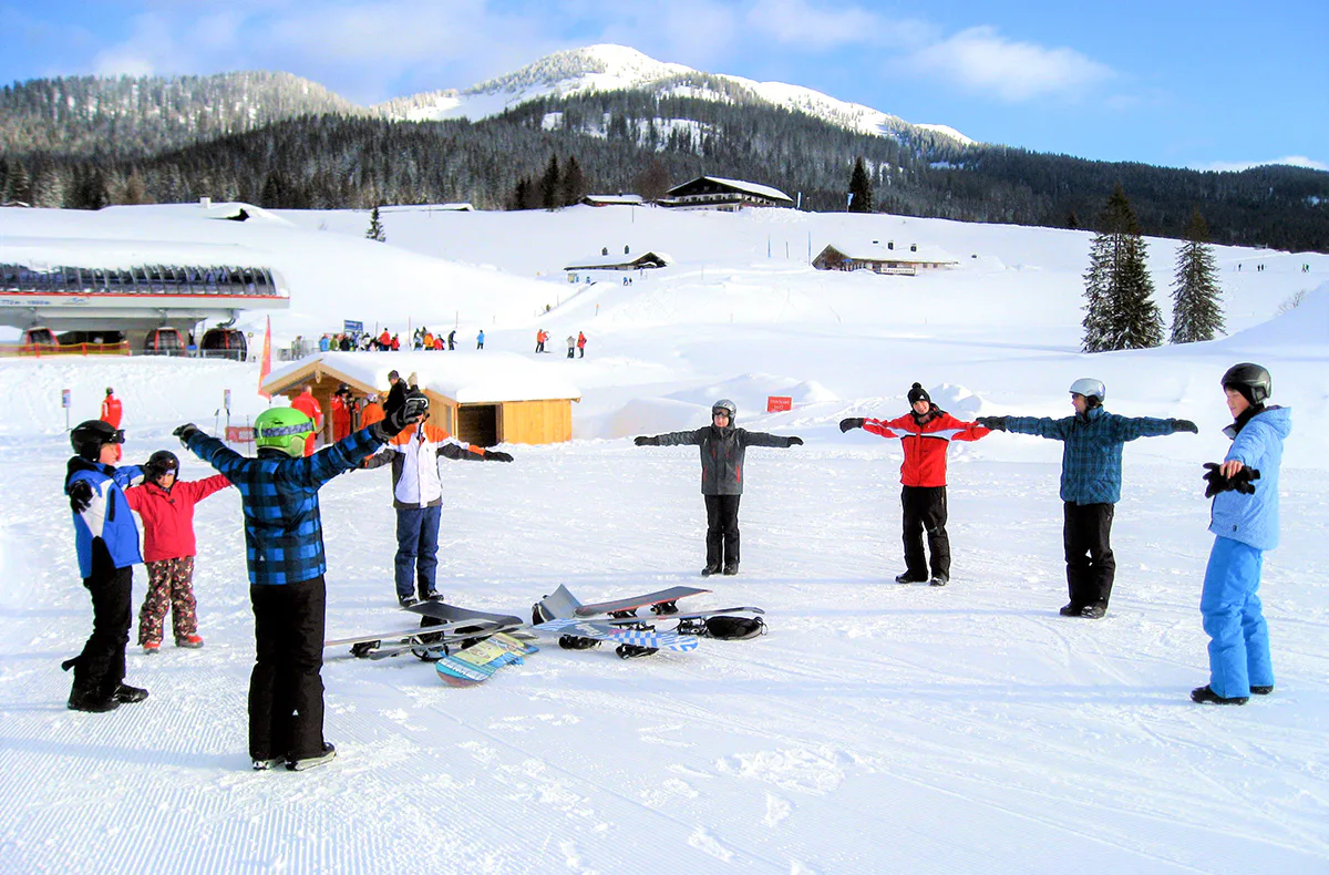 Snowboard Einsteigerkurs auf der Winklmoosalm - 7