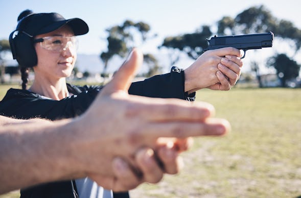 Sportschützen-Training Pistole & Revolver