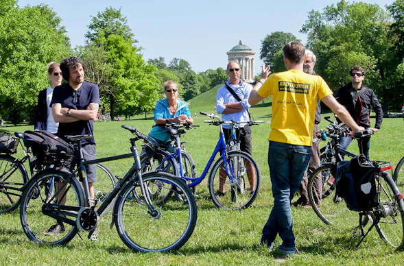 Stadtführung mit Fahrrad für 6 München