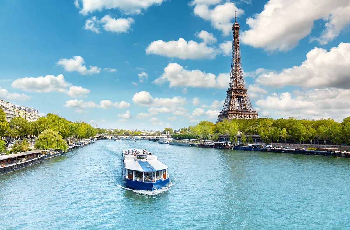 Städtetrip Paris mit Bootsfahrt auf der Seine für 2 - 1