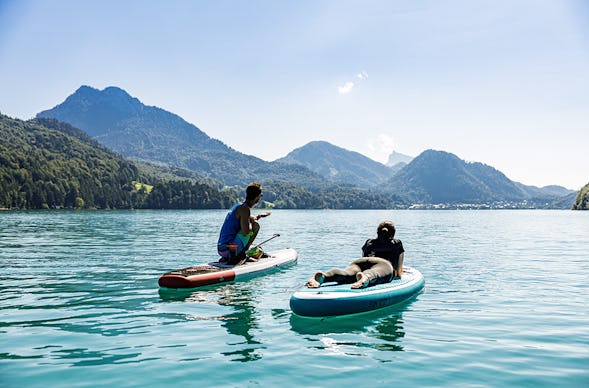 SUP Privatstunde für 2 Attersee