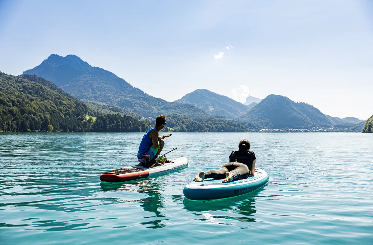 SUP Privatstunde für 2 Innerschwand am Mondsee - 2