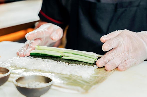 Sushi Kochkurs vegan Berlin