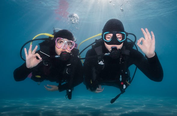 Tauchschnupperkurs im See