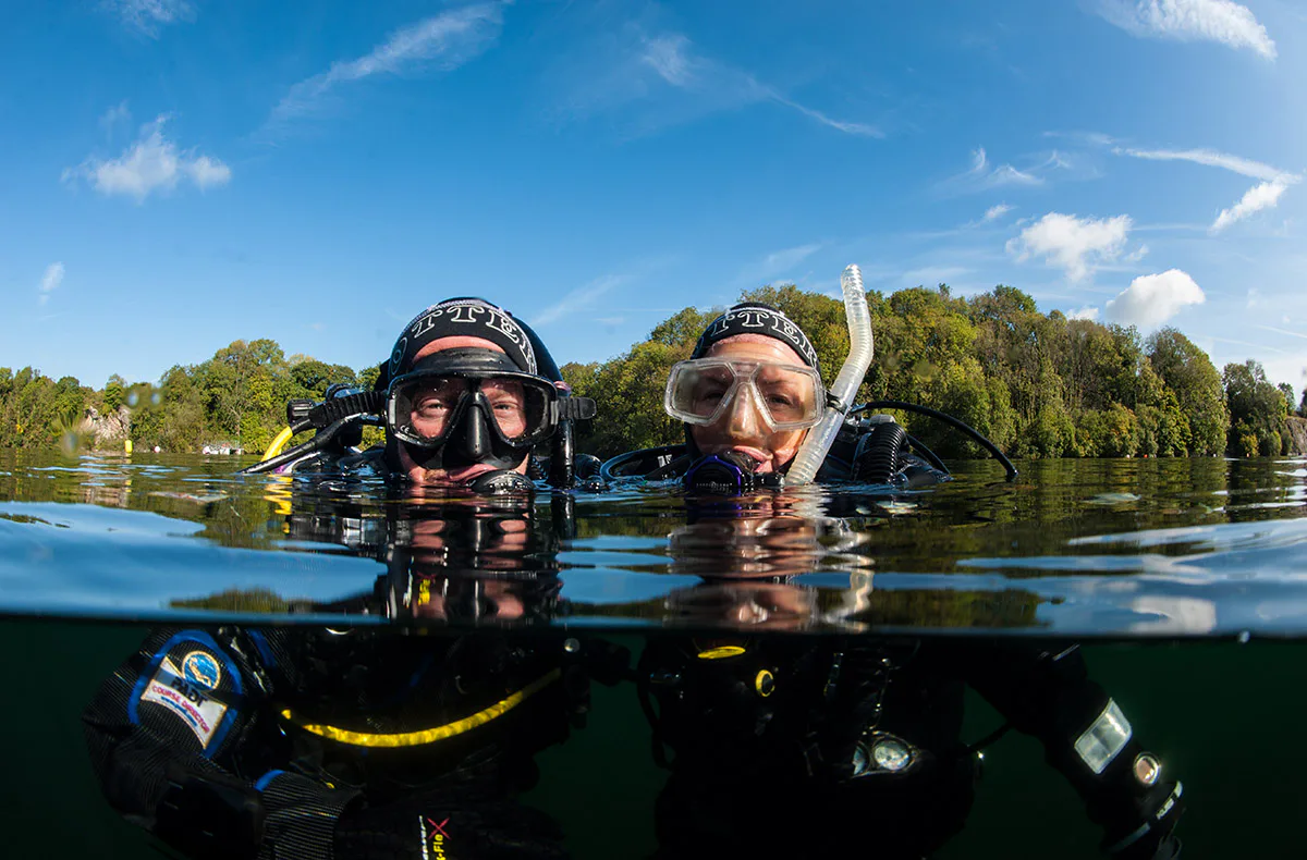 Tauchschnupperkurs im See Illerrieden - 1