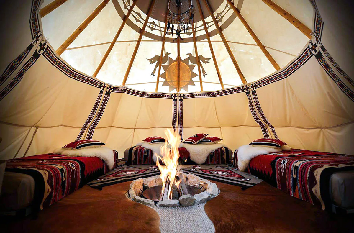 Tipi Übernachtung Bad Salzungen für 2 (1 Nacht) - 4