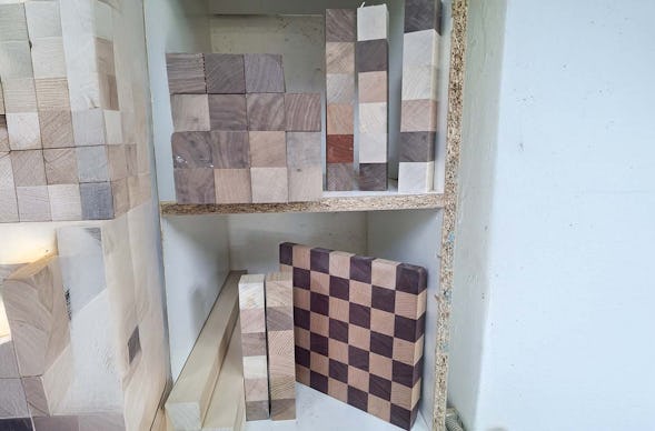 Tischler Kurs Berlin (Hirnholzküchenbrett)