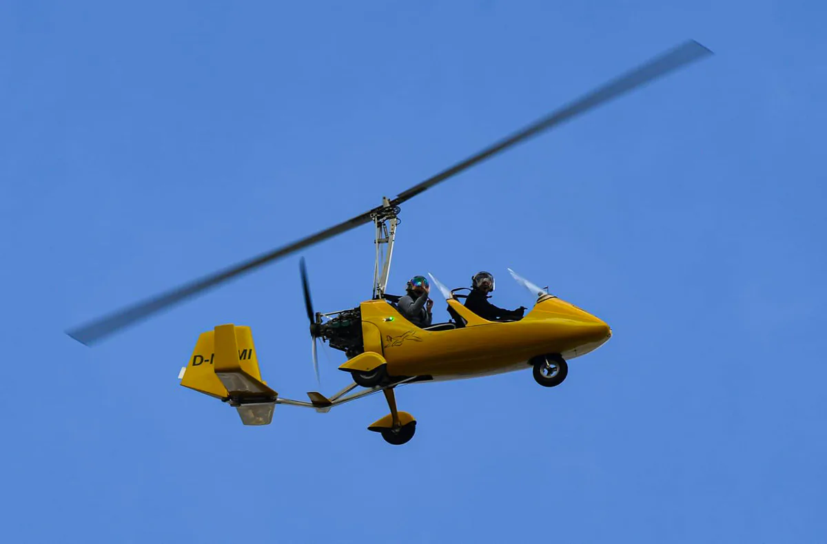 Tragschrauber selber fliegen Mosbach (60 Min.) - 3