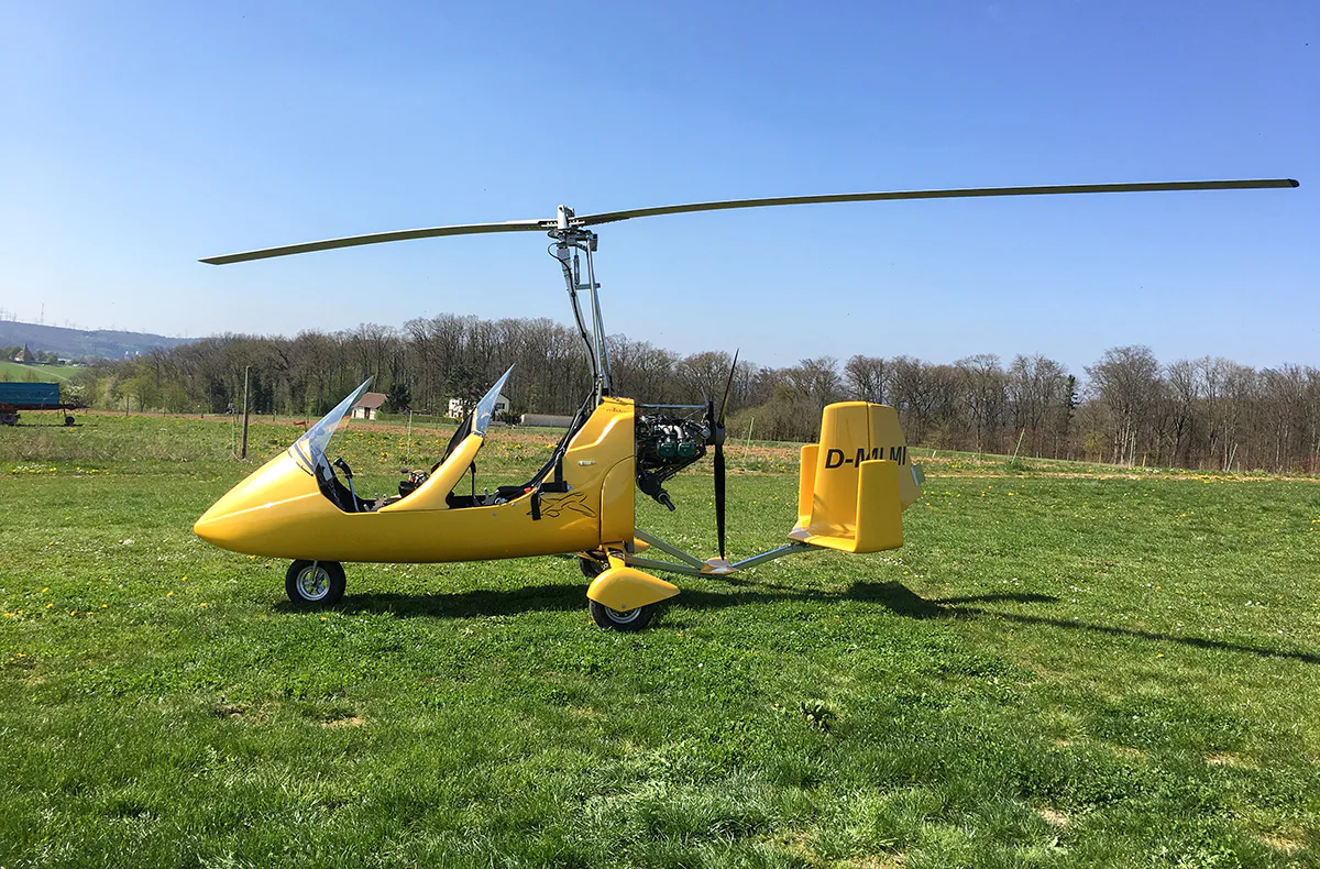 Tragschrauber selber fliegen Mosbach (60 Min.) - 1