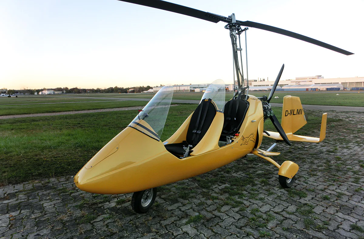 Tragschrauber selber fliegen Mosbach (60 Min.) - 5