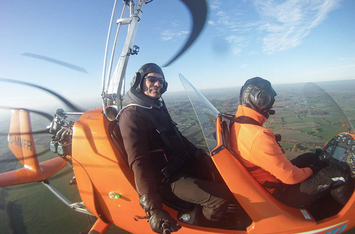 Tragschrauber Rundflug Hörsten - 5