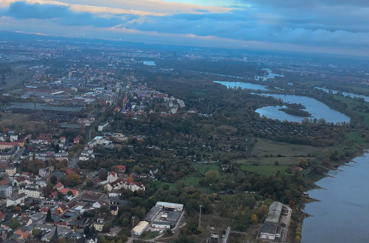 Tragschrauber Rundflug Magdeburg (90 Min.) - 2