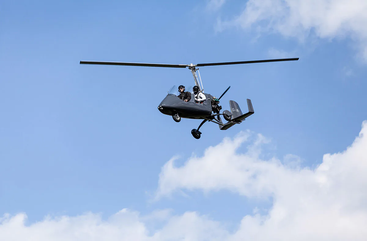 Tragschrauber Rundflug Mannheim (30 Min.) - 1