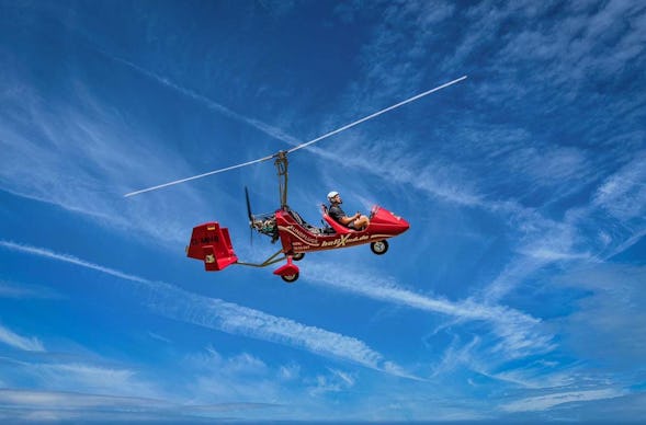 Tragschrauber selber fliegen Magdeburg (30 Min.)