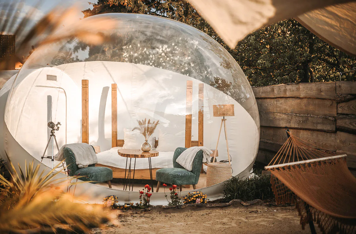 Übernachtung im Bubble Haus Zehdenick für 2 (1 Nacht) - 1