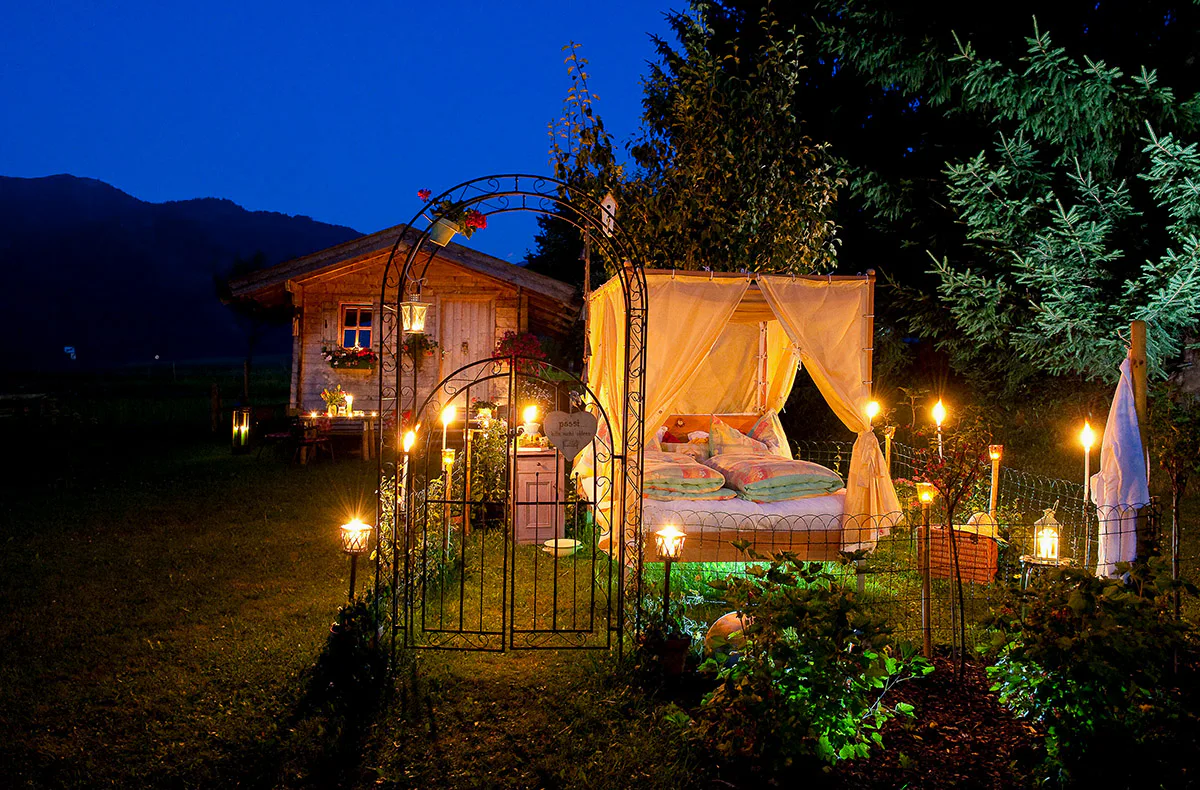 Übernachtung im Garten Himmelbett Dorfgastein für 2 (1 Nacht) - 3