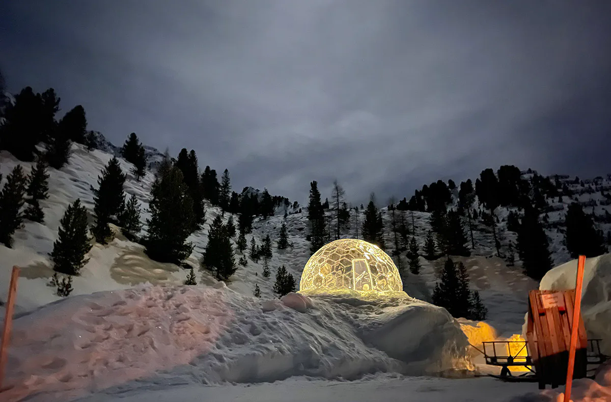 Übernachtung im Kristall Iglu Ötz für 2 (1 Nacht) - 1