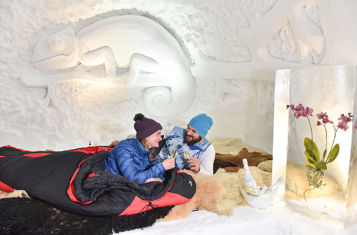 Übernachtung im Romantik-Iglu Davos für 2 (1 Nacht) - 2