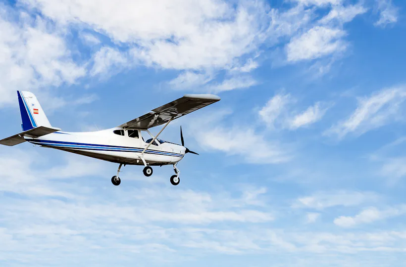 Ultraleichtflugzeug selber fliegen