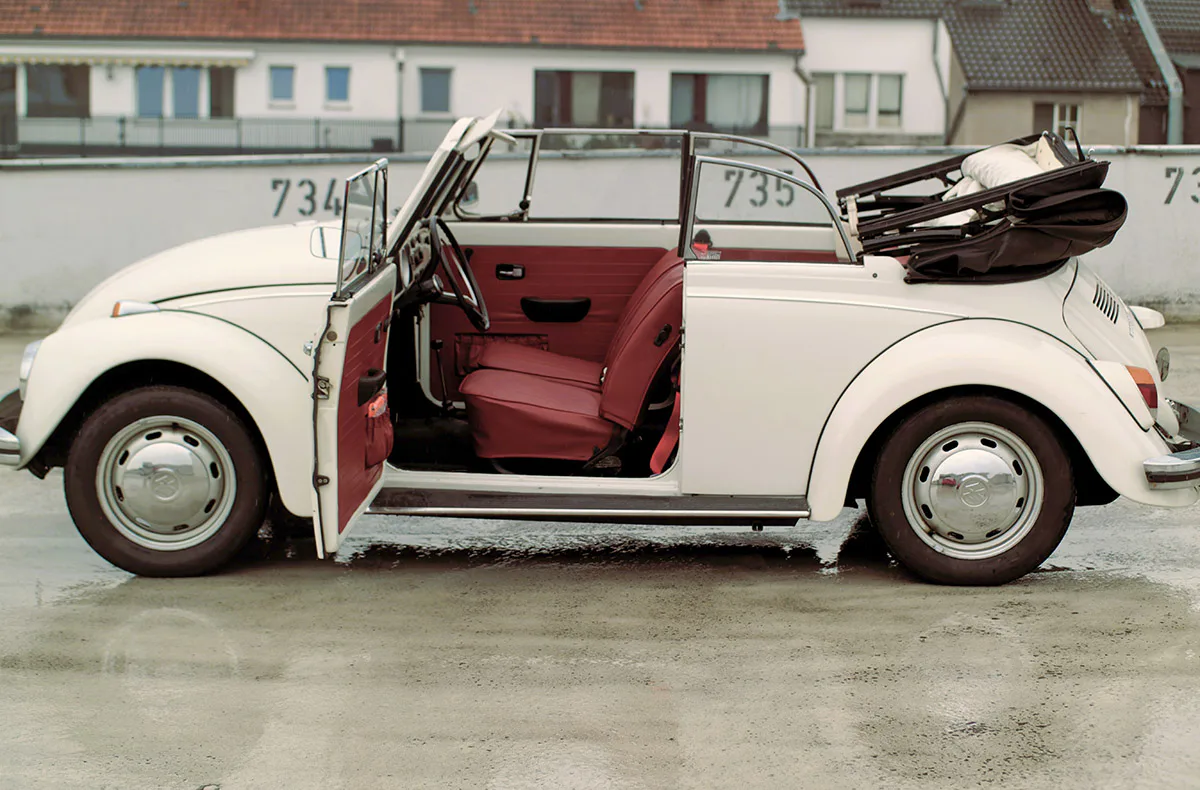 VW Käfer Cabrio fahren Düsseldorf - 2