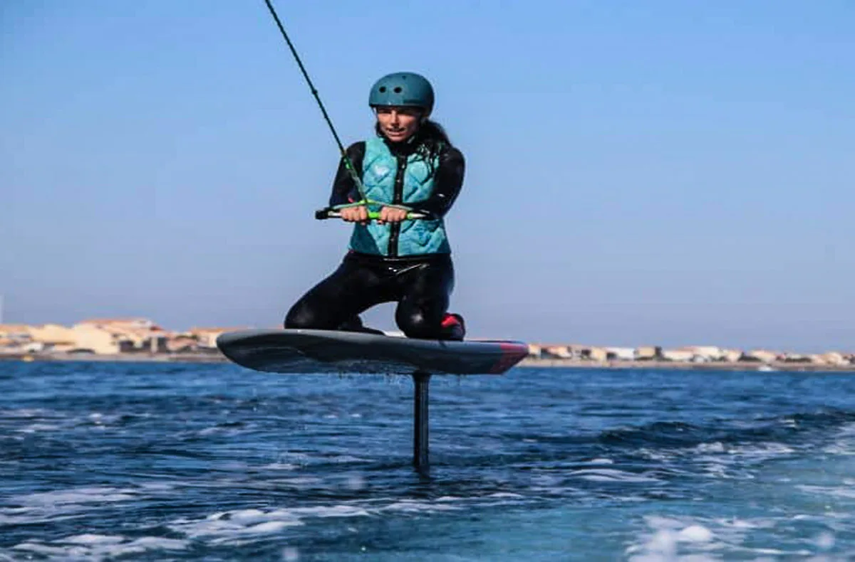 Wakefoiling in Südfrankreich - 2