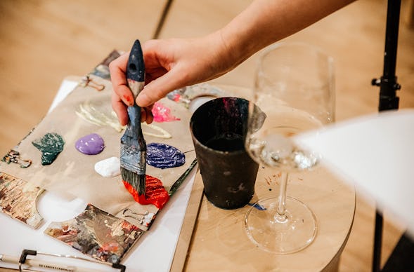 Weinprobe & Malsession München