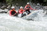 Wildwasser-Rafting im 3er-Boot im Ötztal